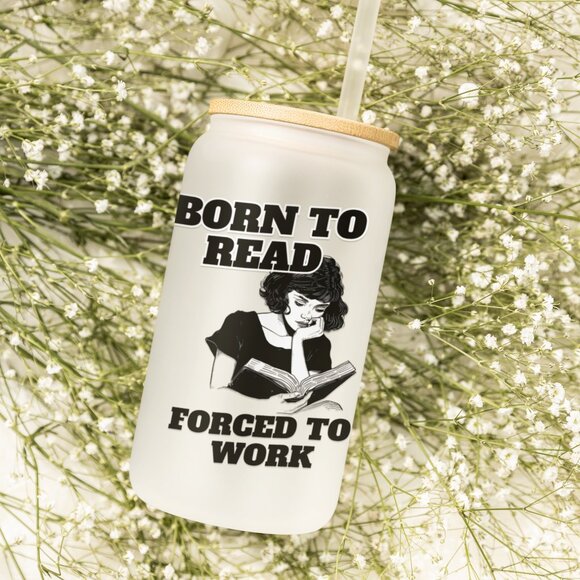 Born To Read Bookish Coffee Cup, Funny Reader Gift, Book Addict Mug, Spicy Books - Picture 2 of 6